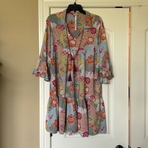 Uncle Frank Floral Dress XL